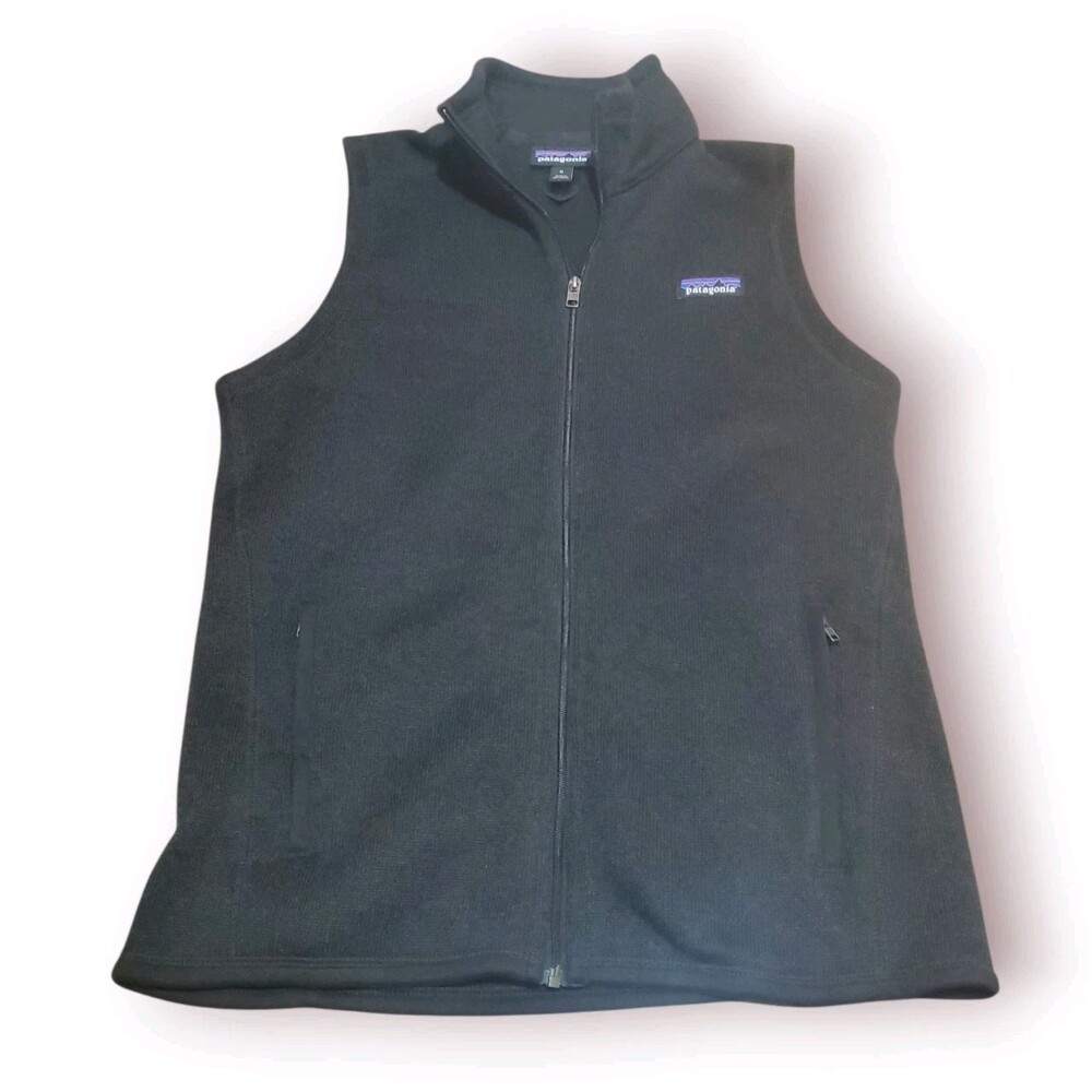 Patagonia Women’s Better Sweater Fleece Vest Black Size M 25887